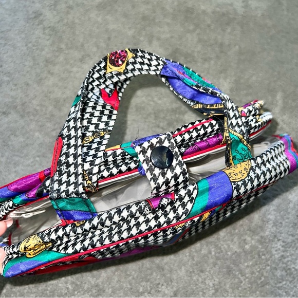 VTG Christian Dior Logo Cosmetic Case Travel Carry All Toiletry Makeup Bag Tote - Picture 9 of 12